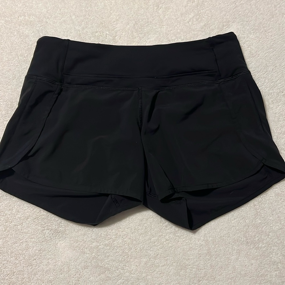 Lululemon Black Running Shorts